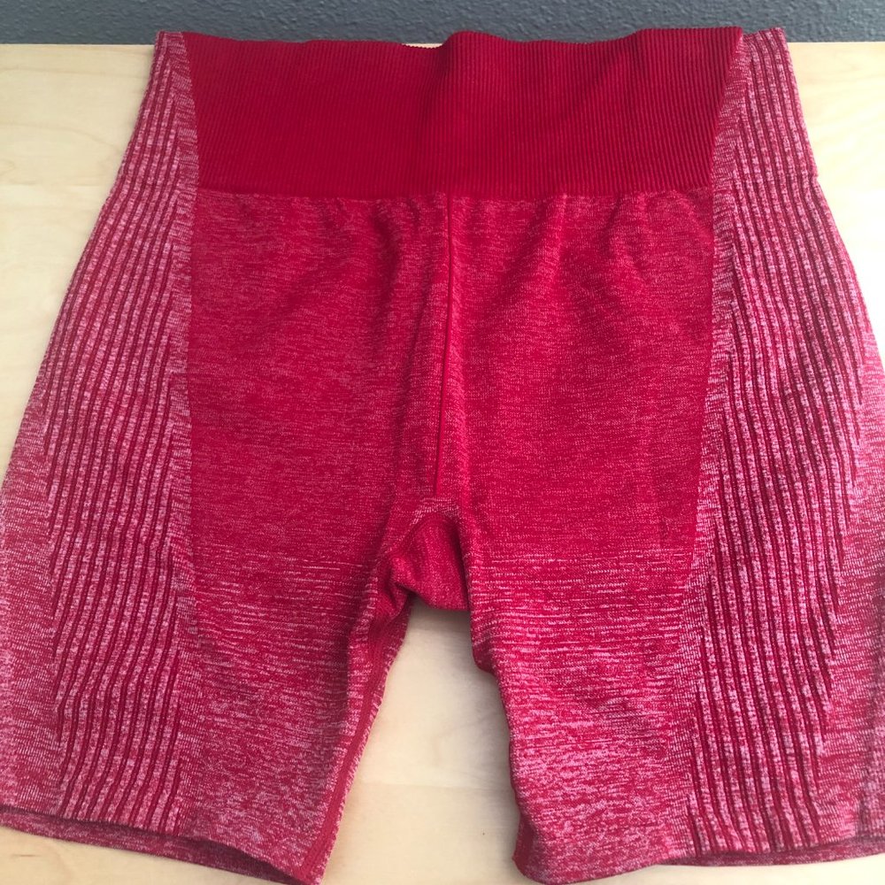 Fabletics Red Athletic Shorts - image 2